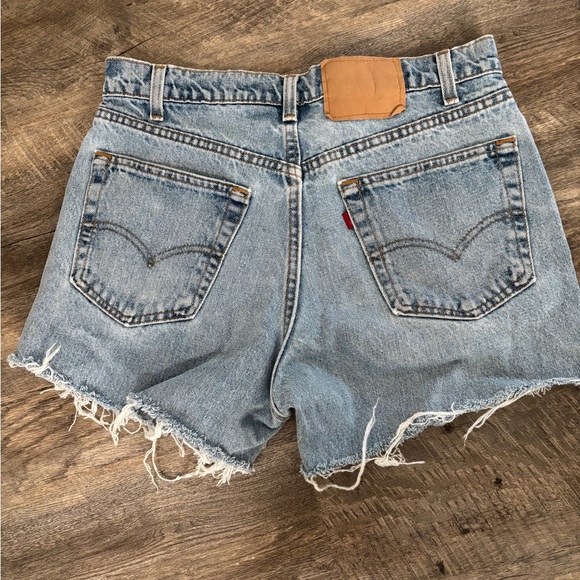 Levi Jeans - But Cut the Legs off for Shorts 34 waist Denim Cutoff Shorts - Picture 2 of 4